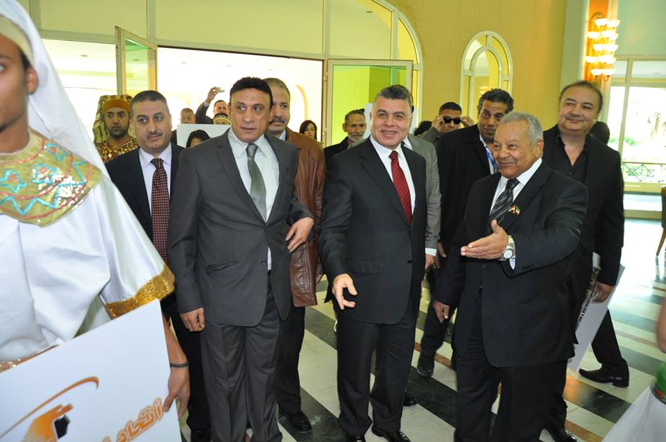 وزير الاستثمار يفتتح معرض القاهرة للمرئى والمسموع2014