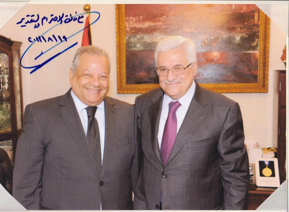 الرئيس أبو مازن يلتقى وفد اتحاد المنتجين العرب
