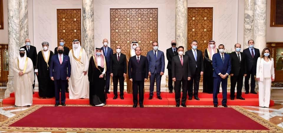 الوزير أسامه هيكل يستقبل وزيرة الإعلام اللبنانية  بمدينة الإنتاج الإعلامي