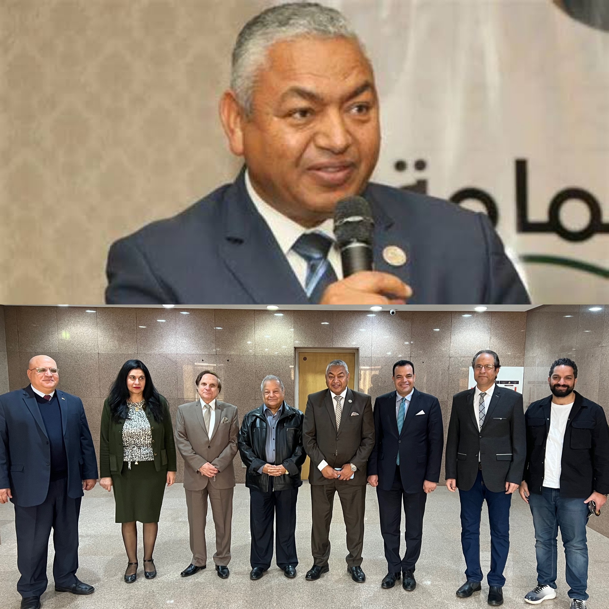 عزاء المنتجين العرب بوفاة ثاني رئيس لاتحاد المنتجين مهدس عبد الرحمن حافظ